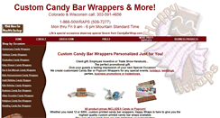 Desktop Screenshot of candybarwrap.com